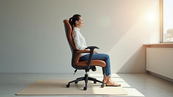 Chaise bureau ergonomique : ajustement personnalisé pour un meilleur confort