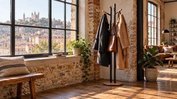 Découvrez les porte-manteaux modernes inspirés du style industriel