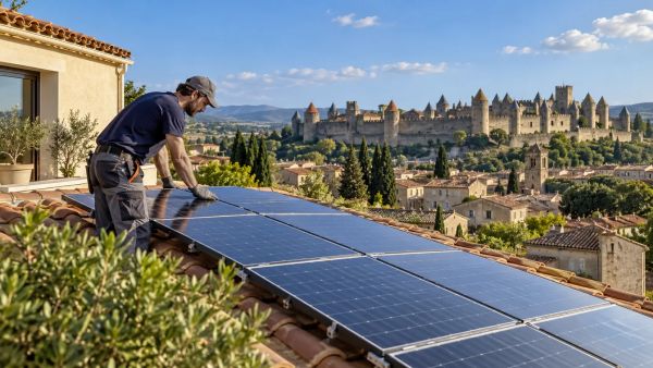Maximiser l'efficacité des panneaux solaires à Carcassonne